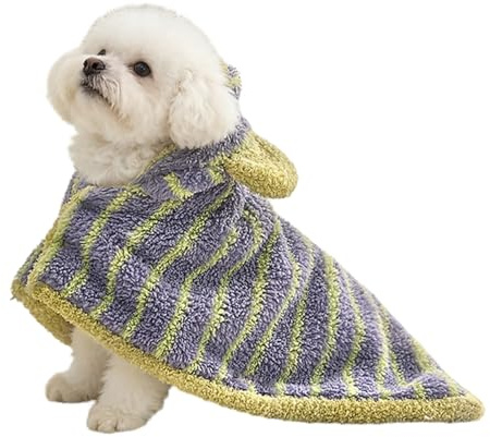 Accappatoio per animali domestici, 35-50 cm, morbido mantello per cuccioli, accappatoio per cani, toelettatore per animali domestici, amanti degli animali, nuoto, pioggia, passeggiate, passeggiate e