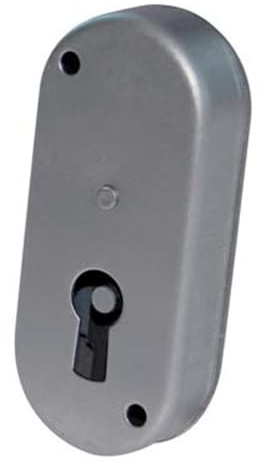 5PZ SERRATURA A STRINGA ACCIAIO NICHELATO MM 27X60 1 LEVA 2 GIRI