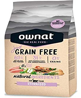Ownat Steriliserad kattmat Torr 3 kg