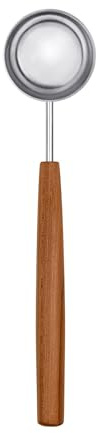 triangle Messlöffel Sense - Kaffeemaß & Teemaß, Pflaumenholz | Edelstahl 18/10, Holzgriff aus deutschem Pflaumenholz, 15 ml, Made in Solingen/Germany, im Geschenkkarton