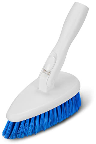Qaestfy Bathtub Brush Refill Replacement Shower Tub and Tile Cleaning Lock in Place Scrub Brushes Head for Bathroom Wall Floor Scrubbing Compatiable with QAE008 & QAE002 Model QAE010
