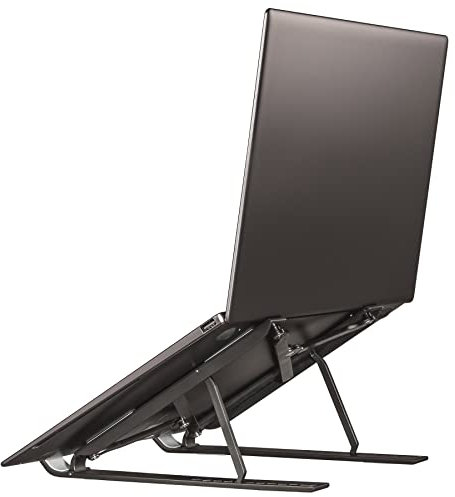 Hama - Supporto per Notebook “Light”, richiudibile, inclinabile, per notebook fino a 15,4, nero