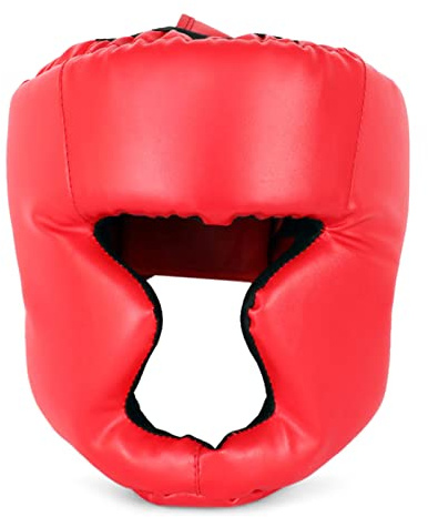 Lixada Casco da Kickboxing Boxe Copricapo Adulti/Bambini, Allenamento MMA, Sparring, Arti Marziali, Casco da Boxe