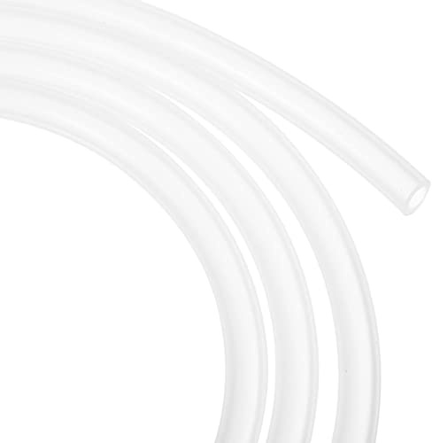 QUARKZMAN Silikon Schlauch Flexible Schläuche 6mm ID 10mm OD durchsichtig | 2M Länge, für Übertragung von Luft und Flüssigkeit