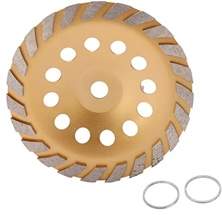 BomDog Mola per Lucidare, Disco Abrasivo per Pietra e Cemento con Diametro Interno Di 22 Mm/a/230Mm