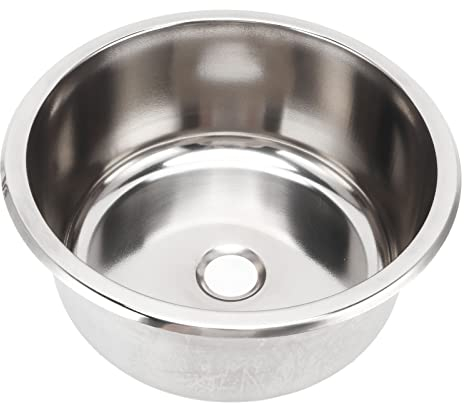 Wohnmobil-Handwaschbecken, Universell, Rostfreier Edelstahl 304, 295 X 130 Mm, Geb¨¹rstet, Leicht zu Reinigen, Poliert, Wohnmobil-Waschbecken Wohnwagen und Yacht,Ersatzteile