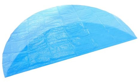 IWOWHERO Round Pool Cover Bubble Insulation for Swimming Pool Hot Tub Blanket Retain Heat Water Saving