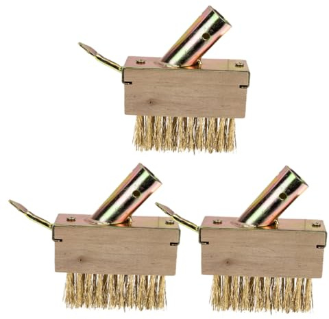 Toddmomy 3pezzi Spazzola in Acciaio Per Diserbo Manuale Di Spazzole in Filo Rinforzato Per Rimozione Erbacce Da Giardino Pulizia Fessure e Percorsi Esterni Strumento Durevole Per Marciapied