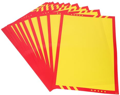 Beaupretty Etiquetas de Precio de Venta en Papel para Tienda Minorista, 20 Unidades, Tamaño Hb-208, Carteles de Precios en Blanco Señalización de Ofertas