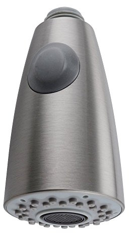 Kitchen Tap Spray Head Replacement Part,Kitchen Faucet Pull Out Spray Head | 2 Function Pull Down Kitchen Spray Head,Universal G1/2inch,Brushed Nickel