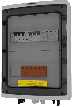 Solar Anschlusskasten AC DC 1000V B16A 2 Strings IP65 Überspannungsschutz Photovoltaik PV Blitzschutz Solarsteckverbinder Doktorvolt