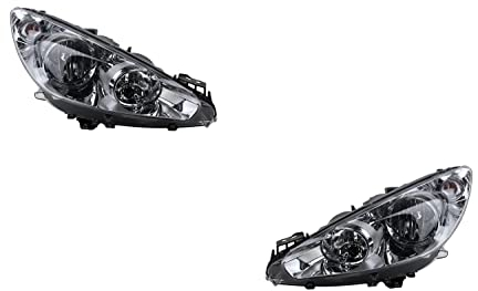 Johns, Jeu de phares pour Peugeot 308 05/11- H7/H1 - Jeu gauche et droit
