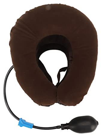 Adjustable Inflatable Neck Traction for Neck Relief, Portable Cervical Neck Stretcher with Neck Support for Home Use, Neck Decompression Device for Home Office Travel Use