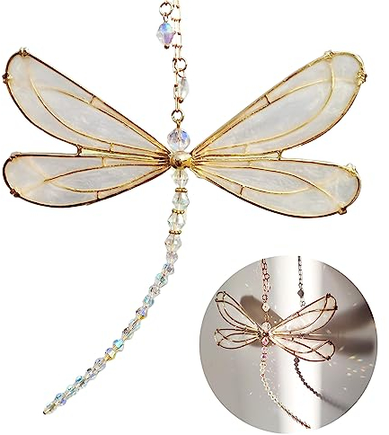 Acchiappasole Libellula Acchiappasole Finestra Decorazioni Acchiappasole Acchiappasole Per Finestre Prisma Cristallo Per La Decorazione Esterna Del Giardino Dell'Home Office