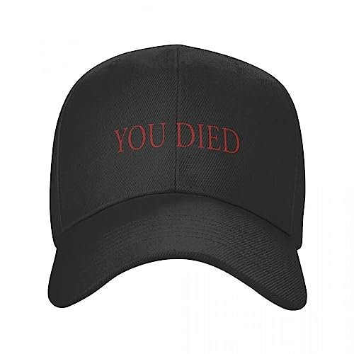 Baseballkappe Hiphop Sonnenhut You Died Cap Baseballkappe Kappe Mann Frauen Hut Herrenmode Sonnenschutz Golfkappe Strand Hip Hop Hut Snapback Verstellbare Geburtstagsgeschenke