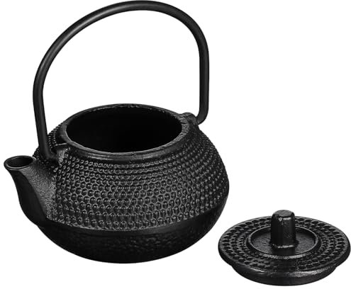 ABOOFAN Lot De 12 Mini Théières En Fonte De Style En Acier Inoxydable Avec Fonction Sifflante 520 Ml Pour Service À Thé Kungfu