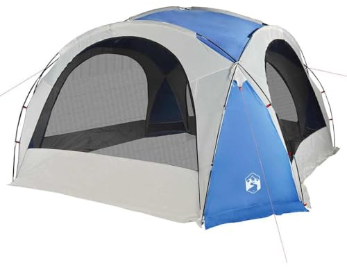 vidaXL Tente de réception Bleu imperméable, Tente, Tente pour événements, abri, chapiteau, abri à auvent, Tente de Jardin, Tente de familiale