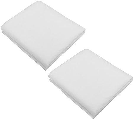 jojofuny 2bags Kitchen Oil Filter Cotton Paper Oil Absorbing Filters Heat Resistant Easy Install