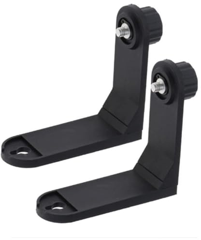 2 Unids Nivel Láser Soporte En Forma De L Nivelación Soporte En L Magnético 2 Líneas Imán De Soporte Atraer Rosca De 1/4 'Soporte De Adsorción De Imán De Hierro Súper Fuerte Universal Montaje En Pared