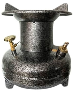 Estufa De Queroseno Portátil De 5L, Quemador De Cobre, Estufa De Queroseno De Combustible Líquido Integrada, Estufa De Camping Con Llama Ajustable