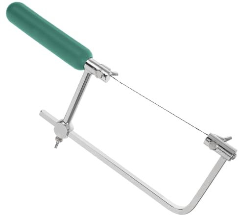 SHINEOFI U-Förmige Bügelsäge für Schmuck Verstellbares Handwerkzeug Präzises Schneiden Ergonomischer Griff für Holzbearbeitung und Metallverarbeitung