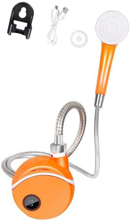 kowaku Tragbare Dusche Elektrische Außendusche Campingdusche für Gartenwanderungen