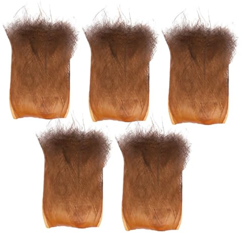 Toddmomy Écorce de Fond de Palmier 5 Pièces en Fibre Naturelle Café