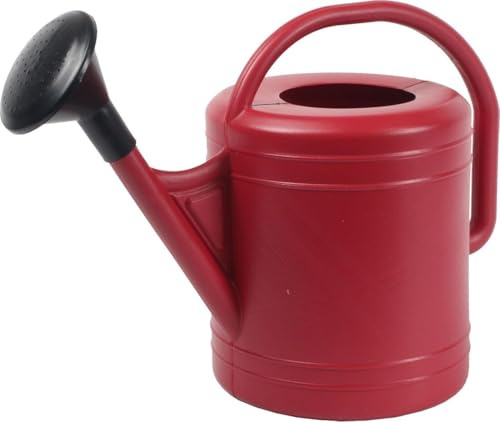 Annaffiatoio - Annaffiatoio da 6 litri di legno, ideale per l'irrigazione. Design robusto e leggero, perfetto per il giardinaggio.