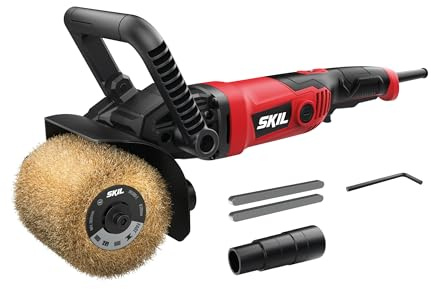 SKIL SR1E7800AA SR1E7800AA - Renovador (1300 W, elimina capas superiores/pintura/óxido, velocidad ajustable, arranque suave, cable de alimentación de 4 m, compatible con varios tipos de cepillos