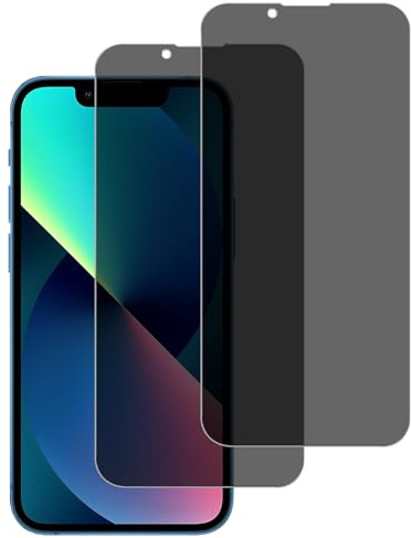 2 Pack for iPhone 13 Mini Screen Protector Privacy, Anti Spy Tempered Glass Film, Anti Scratch