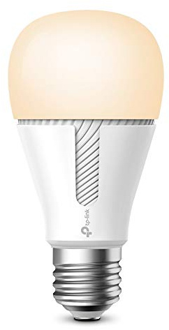 TP-Link KL110 Kasa smarte WLAN Glühbirne dimmbar, warmweißes Licht, E27 Lampenfassung, 10W, kompatibel mit Alexa, Google Home und IFTTT, kein Hub notwendig, Kasa-App [Energieklasse A+]