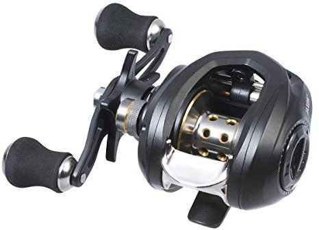 Jaxon Procaster Multi-/Baitcastrolle Links/Rechtshand Angelrolle Baitcaster Low Profile (Links)