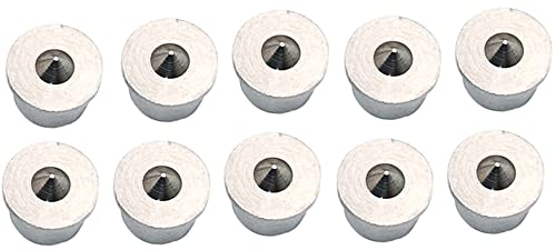 10PCS Wooden Dowels and Dowel Pin Center Alignment Tool kit 6-12mm Centre Points Dowel Locator Positioner for Wood Grooved Plugs Furniture, Wooden Frame Fixing(8mm)