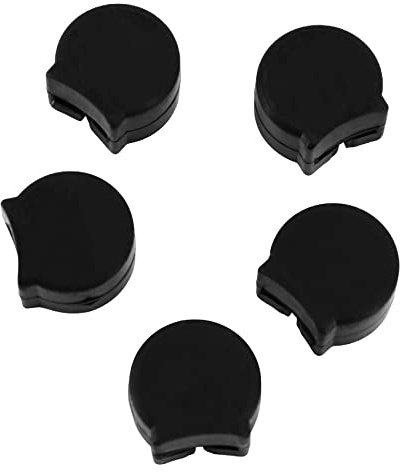 5 Stück Clarinet Hardware Klarinette Daumen Auflage Kissen Schutz Weich Gummi Klarinette Daumen Schutz, Schwarz