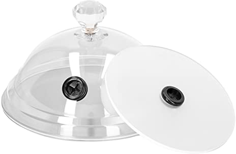 Copertura a Cupola per Fumatori in Acrilico per Cucina, Cupola Trasparente per infusore di Fumo per Pistola, Bevande, Manzo, Dessert