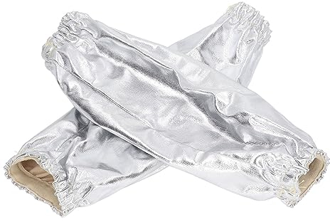 Armschutzhüllen, Isolierte, Hochtemperaturbeständige Armschutzhüllen, Abdeckungen aus Aluminiumfolie, Flammhemmendes Schweißen, Langärmlige Schutzabdeckungen Für Den Grill