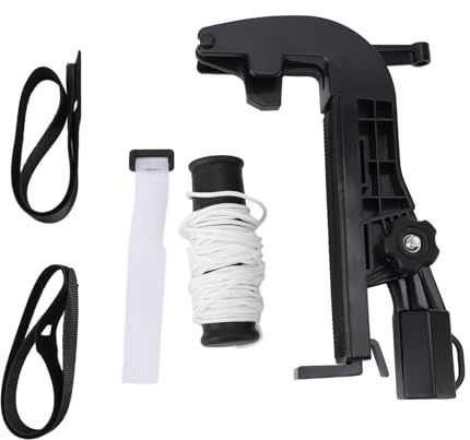 Lwuey Sprejburk förlängningsstångsadapter, justeringsspruta fäste adapter färgstång fönsterrengörare träd avtryckare handtag beskärning tätare för sprutor de flesta aerosolburkar pulverdammvippa