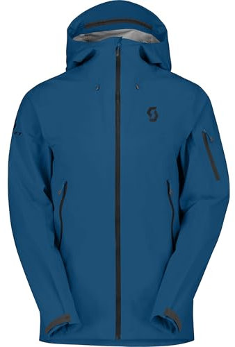Scott Herren Explorair 3L Jacke, solid blue, L