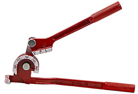 HOMSFOU 180grad Manuelle Rohrbiegemaschine Für Kupfer Aluminiumrohre Biegewinkel Leichtes Langlebiges Handwerkzeug Für Klimaanlagen Alu-rohr Biegungen