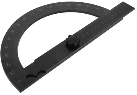 DIYEAH Kreissäge Winkelmesser 180° Gehrungsanschlag für Holzbearbeitung Präzises Winkelmesswerkzeug mit Ergonomischem Design Zubehör für Tischkreissägen Multifunktionales Messlineal