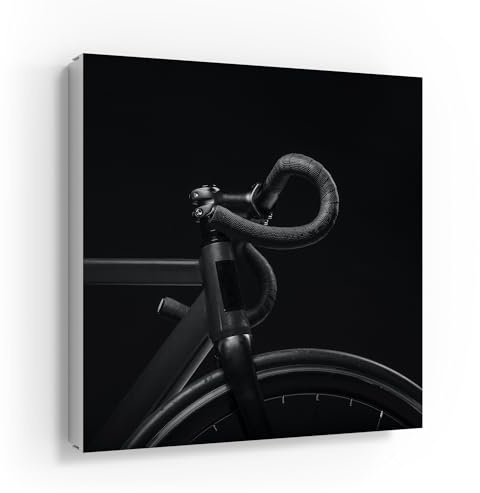 DEQORI Cassetta portachiavi con stampa UV | motivo bicicletta sportiva | scatola di design ca. 30 x 30 cm | Cassetta portachiavi piatta e moderna con motivo stampato | Scatola da parete per corridoio