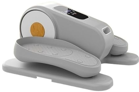 Entrenador Elíptico Eléctrico Compacto Y Plegable, Máquina De Pedales Rehabilitación For El Hogar, Resistencia Magnética Ajustable, LCD, Sin Pasamanos Alivia La Fatiga