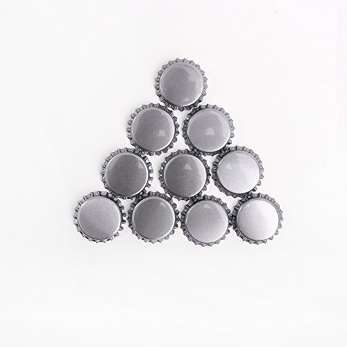 raylinedo® 100 Stück Kreativ DIY Flasche GAP Bier Gap Dekoration Flasche GAP Art Creation und Zeit gem Crystal Epoxy transparent Glas Patch handgefertigt DIY Retro Armband Material Zubehör