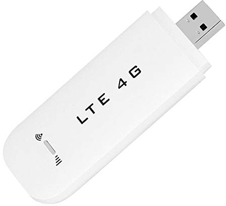 KSTE Routeur 4G, Modem 4G, 4G LTE réseau Adaptateur USB sans Fil WiFi Hotspot Router Modem Memory Stick (avec Fonction WiFi)
