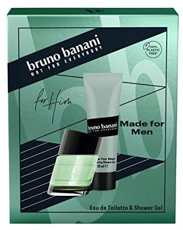 bruno banani Geschenkpackung Made for Men Eau de Toilette 30ml + Duschgel 50ml