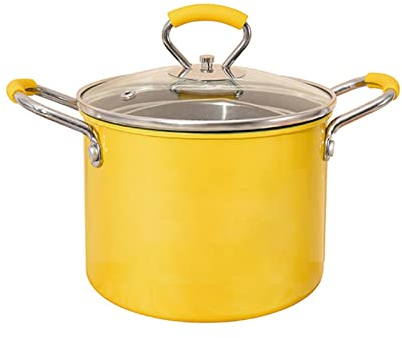 Olla profunda de 2 L/3 L pequeña freidora profunda para cocina, mango soldado pesado, mini freidora de aceite profundo (2 L)