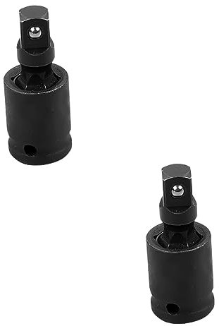 DOITOOL 2 Stücke Elektrische Schlüssel Kompatibel 3/8 Pulley Dämpfer Bolzen Buchse Harmonic Buchse Set -skid
