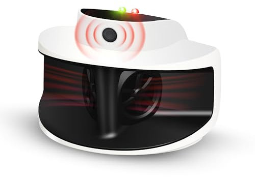 TAP JACK Anti Nuisibles À Ultrasons - Contre Souris, Rat, Loirs, Fouine Et Autres Rongeurs - Répulsif Électronique Professionnel pour L'intérieur - Appareil Efficace sans Piège Ni Produits Chimiques