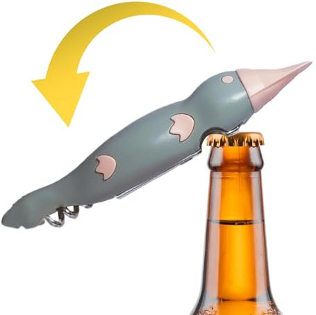 Magnetischer Flaschenöffner, Kühlschranköffner, magnetischer Dosenöffner, Bieröffner für Kronkorken, multifunktionale Küchenhelfer, Edelstahl-Kühlschrankmagnete