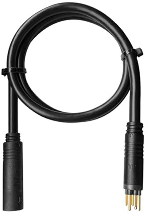 lvifloae 9 Pin E Bike Motor Extension Cable Female to Male Hub Connector for 250W-1500W Electric s 16AWG Heavy Duty Wire with IP67 Rating (60cm)